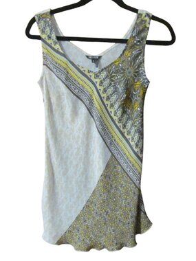Nic + Zoe Sleeveless Abstract Print Top - Size XS